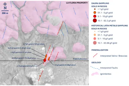 Latin Metals Reports High-Grade Gold Results at La Flora