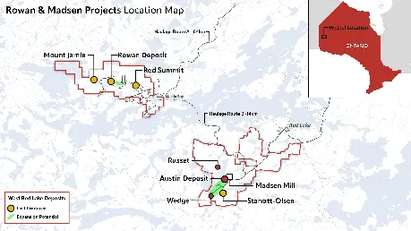 West Red Lake Gold Commences Surface Drilling at Past-Producing Starratt-Olsen Gold Mine