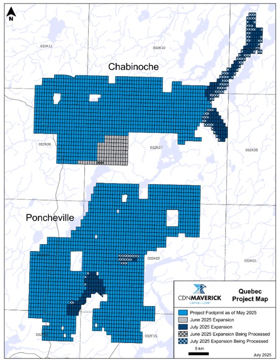 Cannot view this image? Visit: https://miningpresswire.com/wp-content/uploads/sites/16/2026/07/cdn-maverick-expands-strategic-holdings-along-interpreted-greenstone-belt-extensions.jpg
