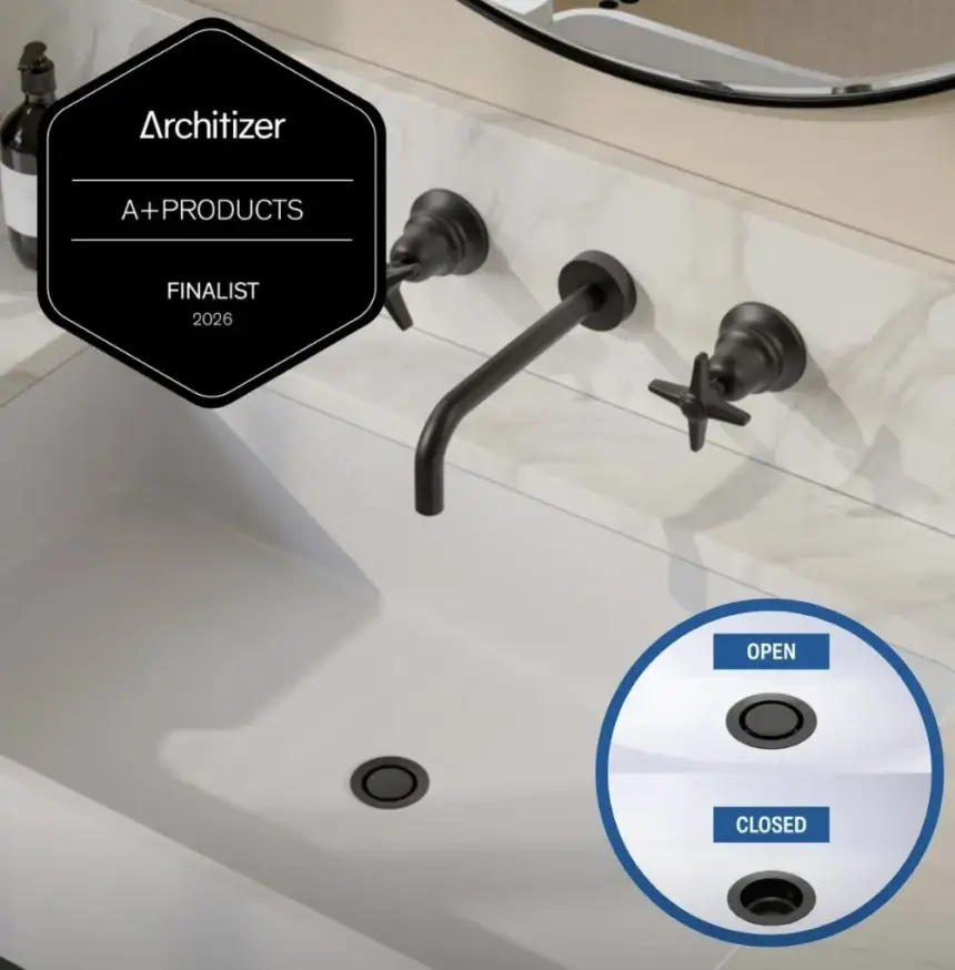 Dearborn® Universal Pop Down® Sink Drain Named Top-Five Finalist in Global Design Awards
