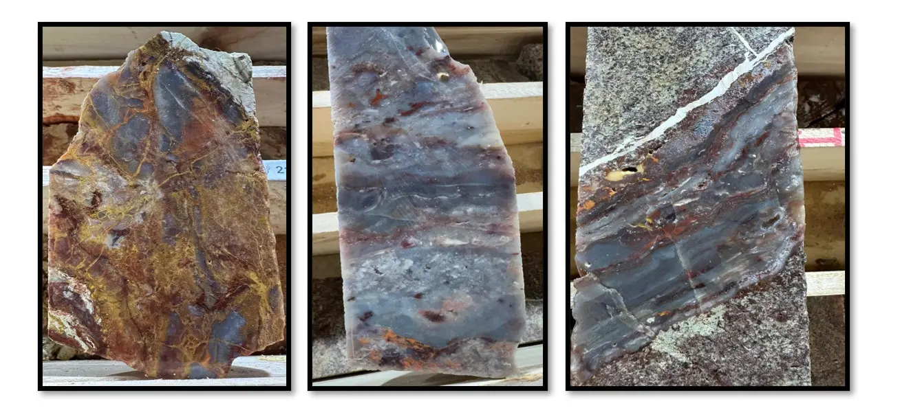 Representative Drill Core – Current Drilling Program, La Herradura Target