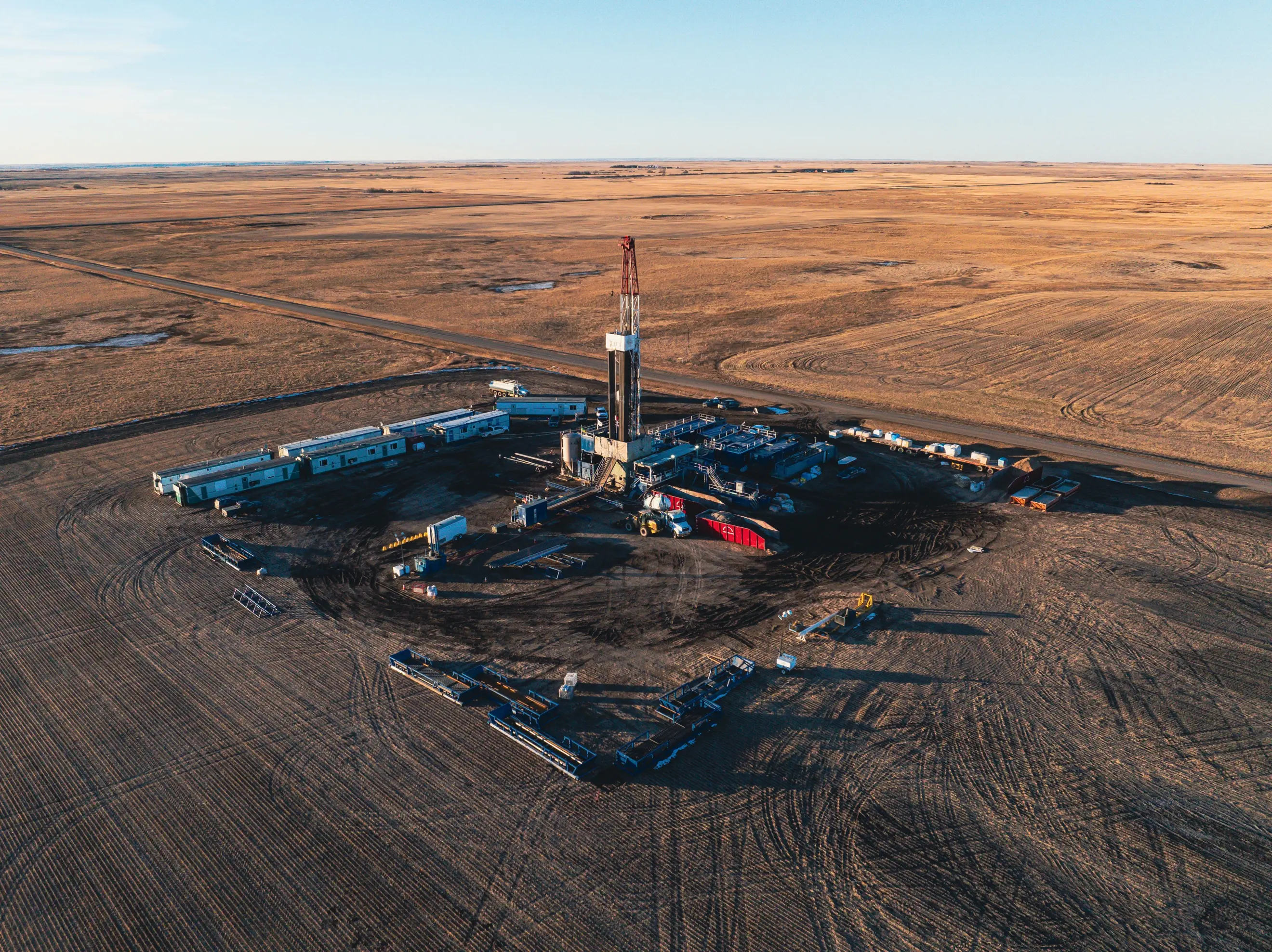 Drilling at Lawson Near Central Butte on the Genesis Trend in November 2025