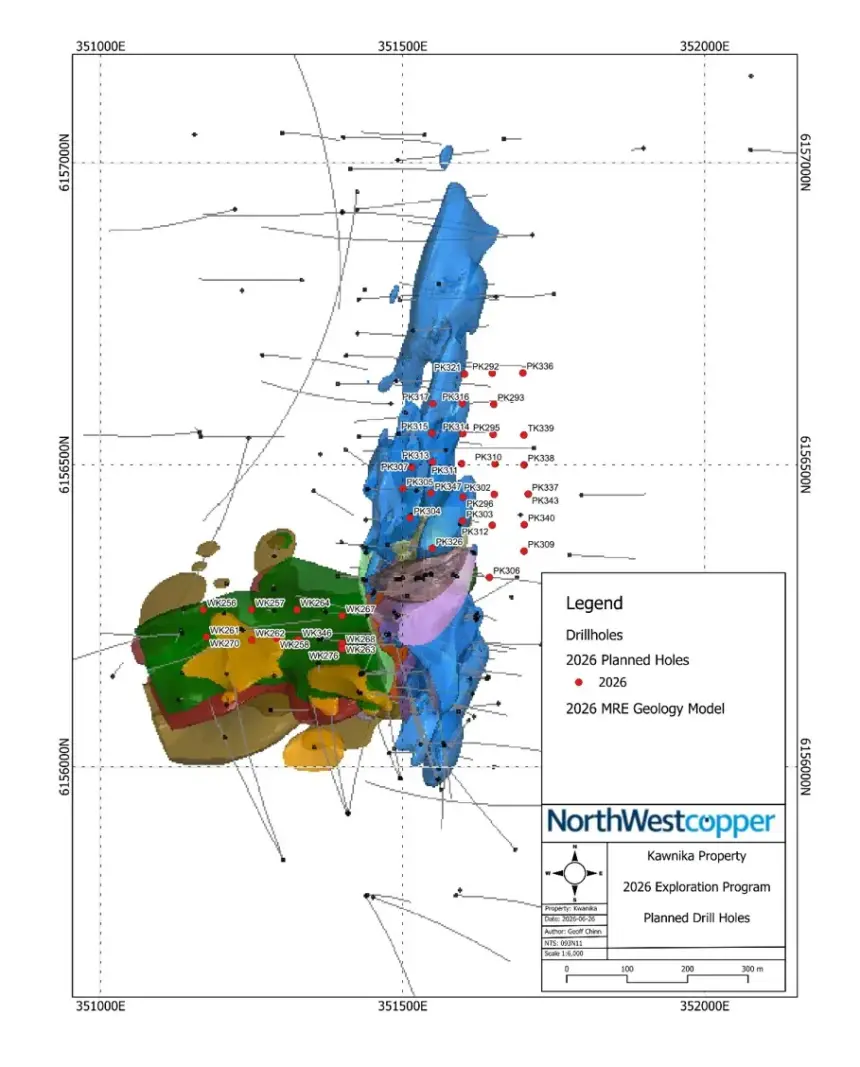 NorthWest Announces 2026 Drilling Underway at Kwanika