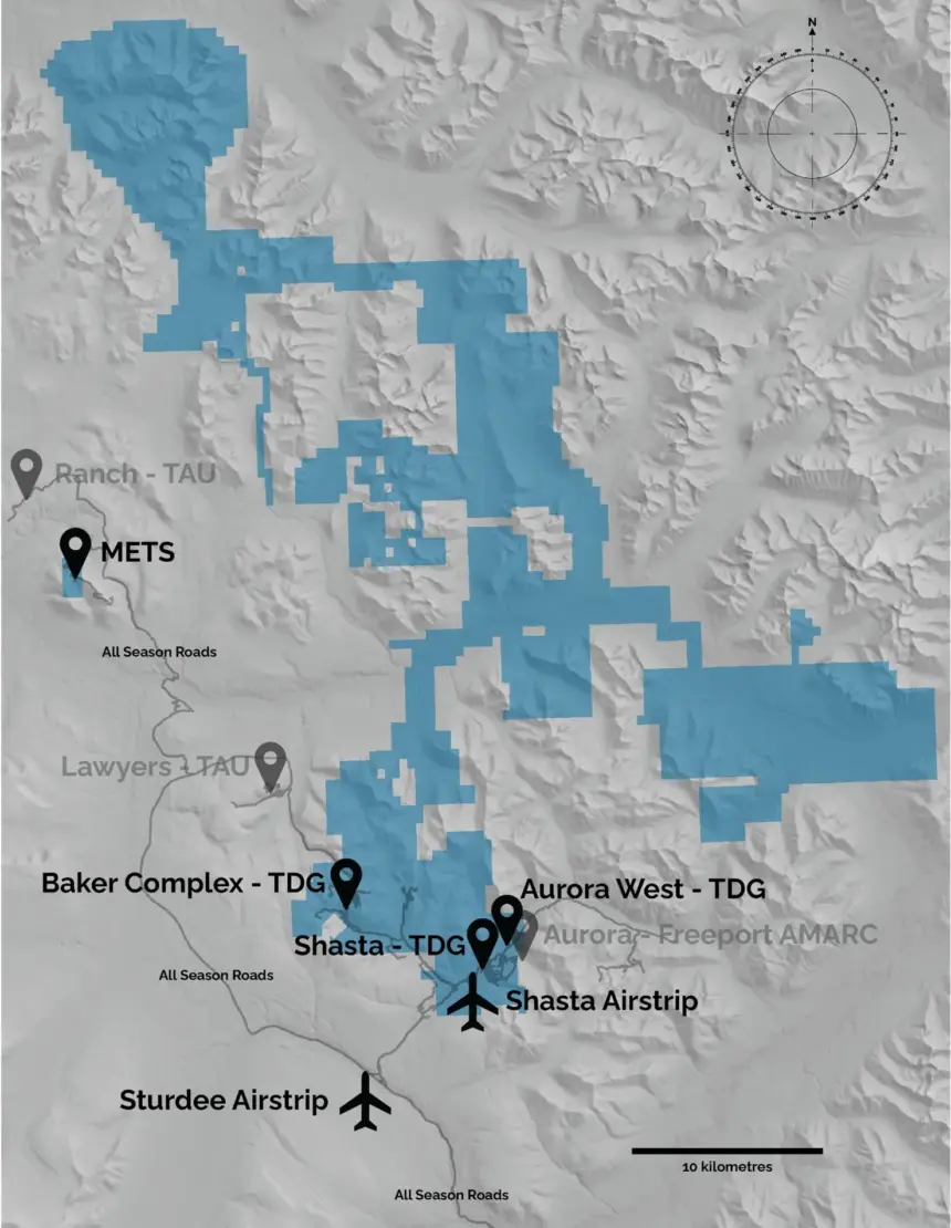 TDG Initiates Preliminary Economic Assessment for the Shasta Gold-Silver Project