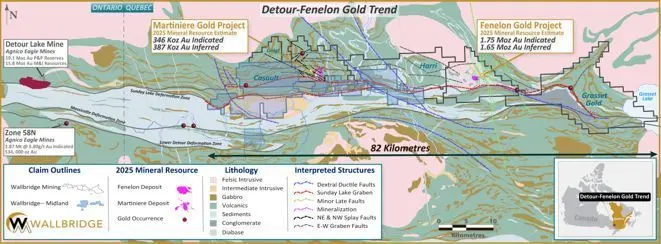 Wallbridge Reports Latest Results from 2026 Martiniere Drill Program, Mineralization Continues to Expand Along Bug Lake Corridor