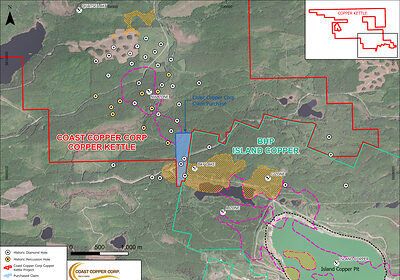 Coast Copper Completes Additional Copper Kettle Claim Purchase