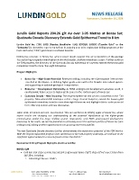 Lundin Gold Reports 204.26 g/t Au over 3.05 Metres at Bonza Sur; Quebrada Dorada Discovery Extends Gold Epithermal Trend to 8 km