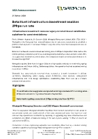 Beta Hunt infrastructure investment enables 2Mtpa run rate