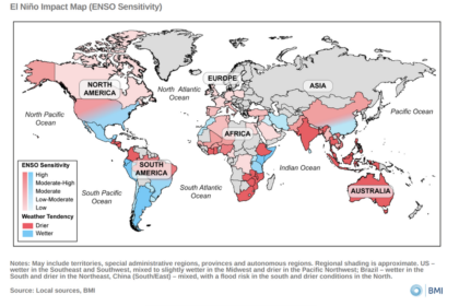Copper, nickel at risk due to El Niño’s disruptions 