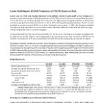 Lundin Gold Reports Q3 2026 Production of 153,736 Ounces of Gold